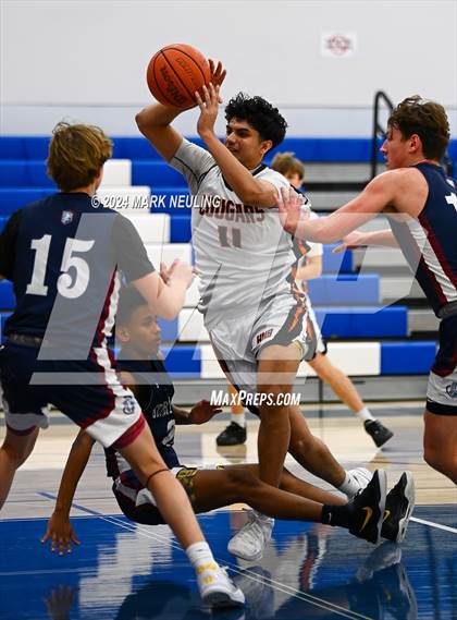 Thumbnail 3 in Stuart Hall vs. Half Moon Bay (Burlingame Lions Club Tournament) photogallery.