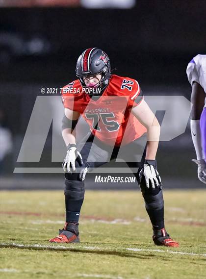 Thumbnail 3 in Hillcrest vs. Ridge View (SCHSL Class AAAAA 2nd Round Playoff) photogallery.
