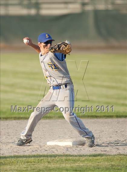 Thumbnail 2 in Wolcott vs Seymour (CIAC Class M Semifinal) photogallery.