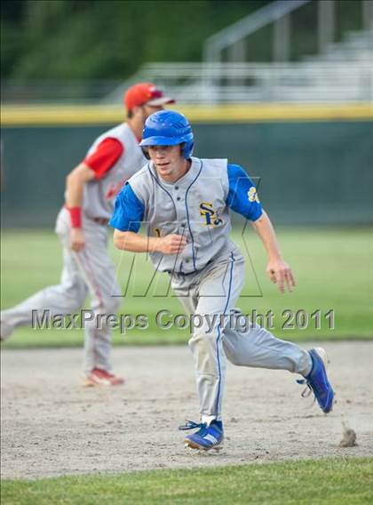 Thumbnail 1 in Wolcott vs Seymour (CIAC Class M Semifinal) photogallery.