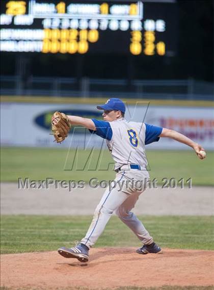 Thumbnail 1 in Wolcott vs Seymour (CIAC Class M Semifinal) photogallery.