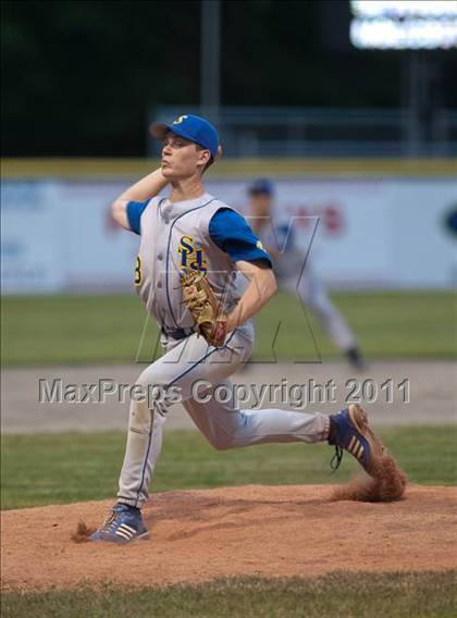Thumbnail 3 in Wolcott vs Seymour (CIAC Class M Semifinal) photogallery.