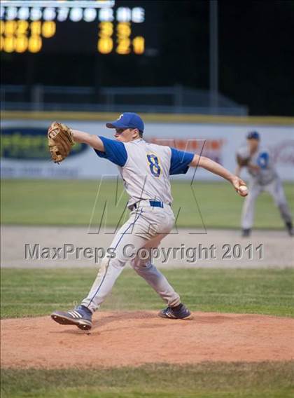 Thumbnail 2 in Wolcott vs Seymour (CIAC Class M Semifinal) photogallery.