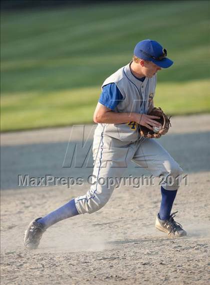Thumbnail 1 in Wolcott vs Seymour (CIAC Class M Semifinal) photogallery.