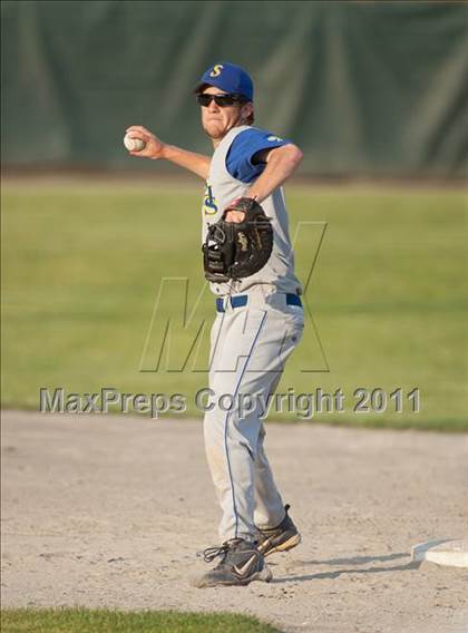 Thumbnail 3 in Wolcott vs Seymour (CIAC Class M Semifinal) photogallery.