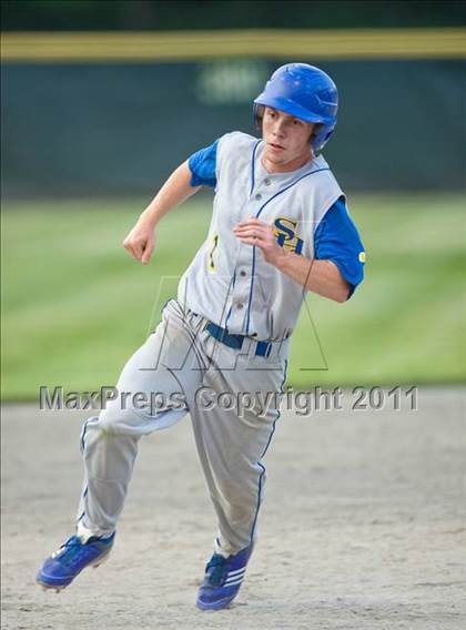 Thumbnail 2 in Wolcott vs Seymour (CIAC Class M Semifinal) photogallery.