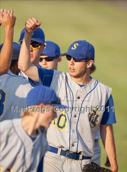 Thumbnail 1 in Wolcott vs Seymour (CIAC Class M Semifinal) photogallery.