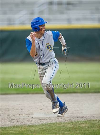 Thumbnail 3 in Wolcott vs Seymour (CIAC Class M Semifinal) photogallery.
