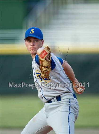 Thumbnail 3 in Wolcott vs Seymour (CIAC Class M Semifinal) photogallery.