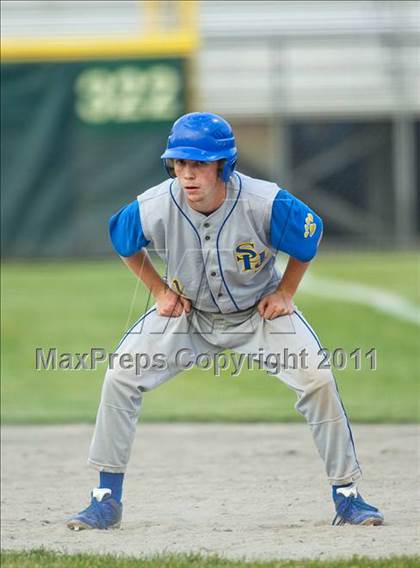 Thumbnail 2 in Wolcott vs Seymour (CIAC Class M Semifinal) photogallery.