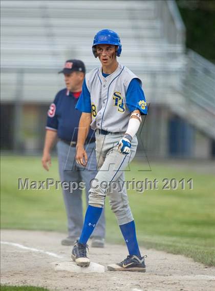 Thumbnail 1 in Wolcott vs Seymour (CIAC Class M Semifinal) photogallery.