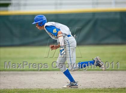 Thumbnail 2 in Wolcott vs Seymour (CIAC Class M Semifinal) photogallery.
