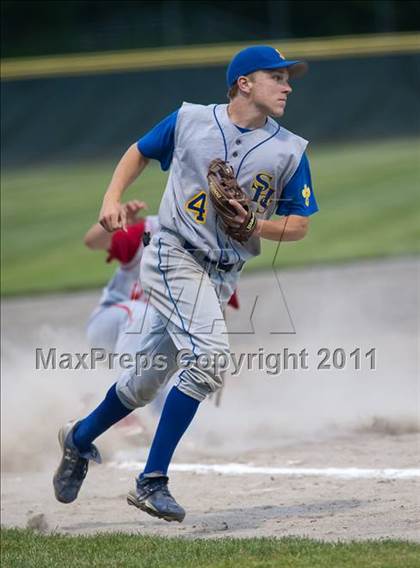 Thumbnail 1 in Wolcott vs Seymour (CIAC Class M Semifinal) photogallery.