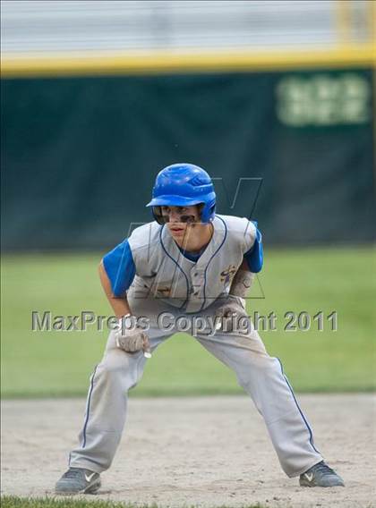 Thumbnail 1 in Wolcott vs Seymour (CIAC Class M Semifinal) photogallery.