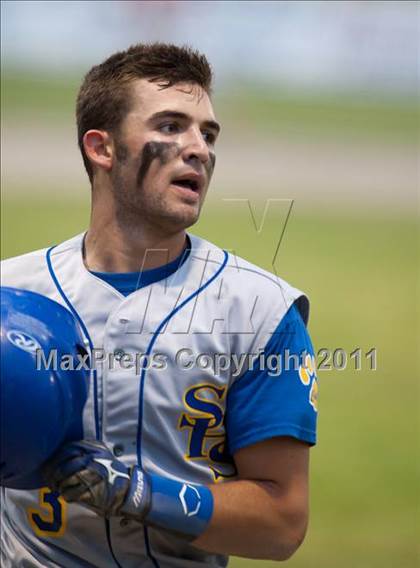 Thumbnail 2 in Wolcott vs Seymour (CIAC Class M Semifinal) photogallery.