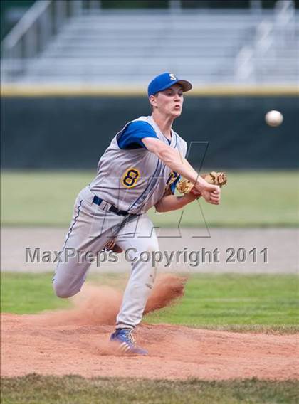 Thumbnail 2 in Wolcott vs Seymour (CIAC Class M Semifinal) photogallery.