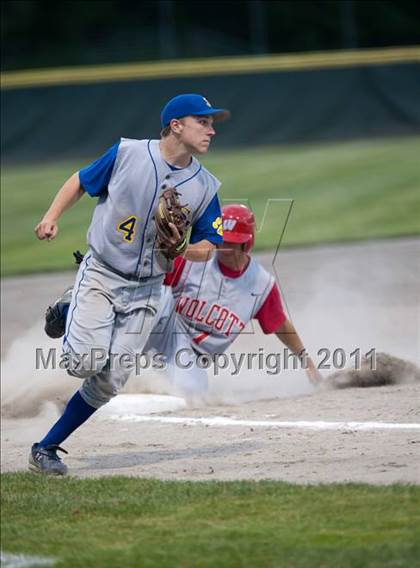 Thumbnail 3 in Wolcott vs Seymour (CIAC Class M Semifinal) photogallery.