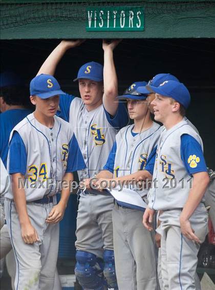 Thumbnail 2 in Wolcott vs Seymour (CIAC Class M Semifinal) photogallery.