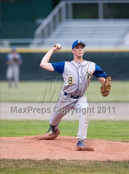 Thumbnail 1 in Wolcott vs Seymour (CIAC Class M Semifinal) photogallery.
