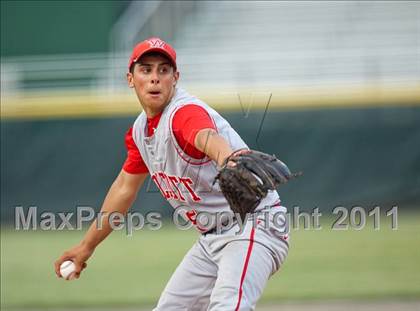 Thumbnail 2 in Wolcott vs Seymour (CIAC Class M Semifinal) photogallery.