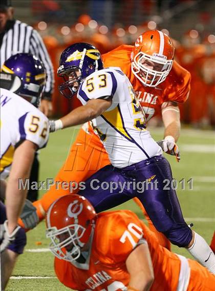 Thumbnail 2 in Sanger vs. Celina (3A Division 1 Region 2 Bi-District Playoffs) photogallery.