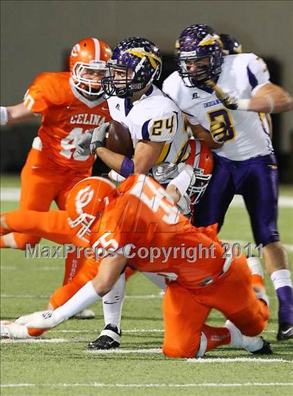 Thumbnail 2 in Sanger vs. Celina (3A Division 1 Region 2 Bi-District Playoffs) photogallery.