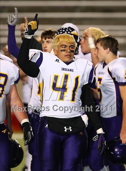 Thumbnail 3 in Sanger vs. Celina (3A Division 1 Region 2 Bi-District Playoffs) photogallery.