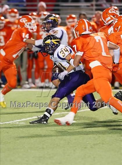 Thumbnail 2 in Sanger vs. Celina (3A Division 1 Region 2 Bi-District Playoffs) photogallery.