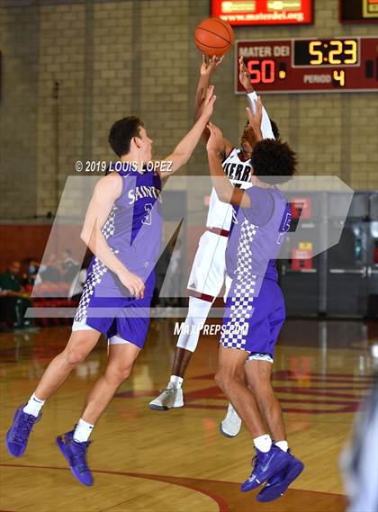 Thumbnail 1 in St. Augustine vs. JSerra Catholic (Nike Extravaganza) photogallery.