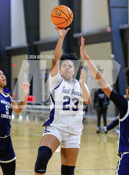 Thumbnail 3 in Immaculate Conception vs. St. Francis (She Got Game Classic) photogallery.