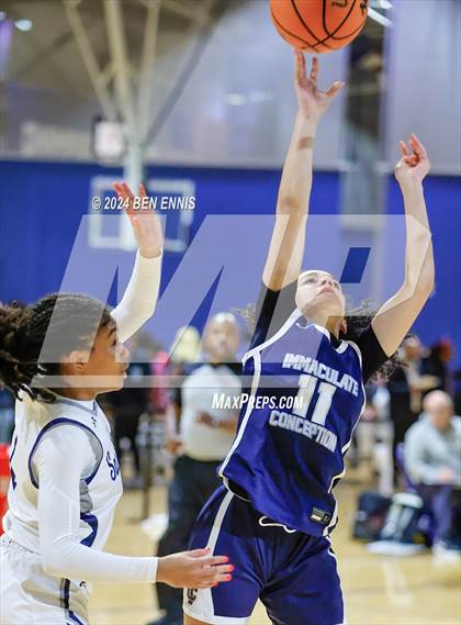 Thumbnail 3 in Immaculate Conception vs. St. Francis (She Got Game Classic) photogallery.