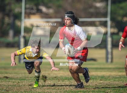 Thumbnail 2 in Edison VS Orange Lutheran photogallery.