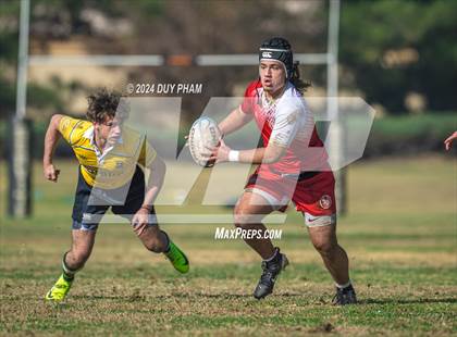 Thumbnail 1 in Edison VS Orange Lutheran photogallery.