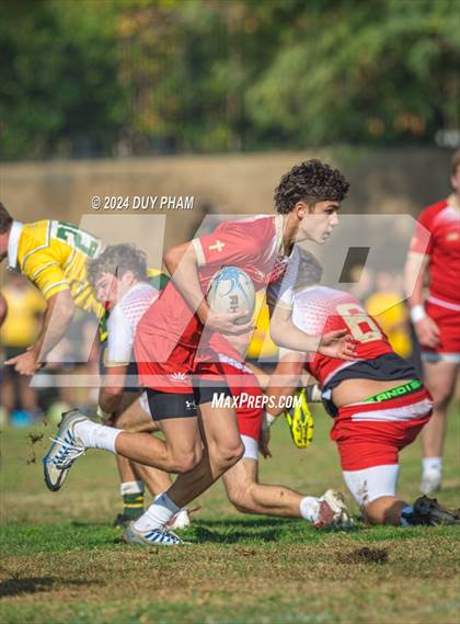 Thumbnail 1 in Edison VS Orange Lutheran photogallery.