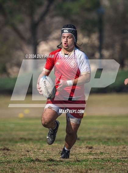 Thumbnail 2 in Edison VS Orange Lutheran photogallery.