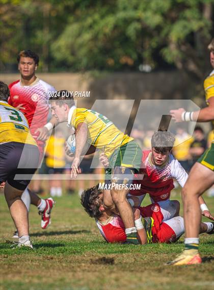 Thumbnail 1 in Edison VS Orange Lutheran photogallery.