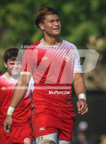 Thumbnail 1 in Edison VS Orange Lutheran photogallery.