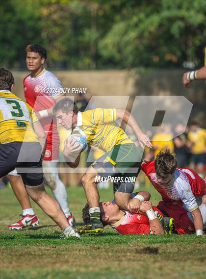 Thumbnail 2 in Edison VS Orange Lutheran photogallery.