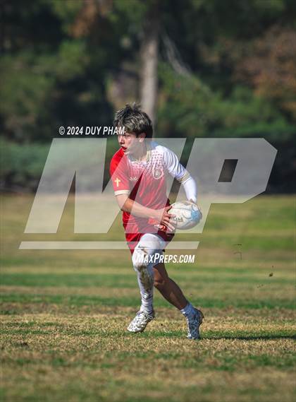 Thumbnail 2 in Edison VS Orange Lutheran photogallery.