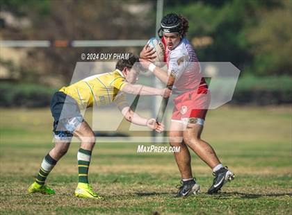 Thumbnail 2 in Edison VS Orange Lutheran photogallery.