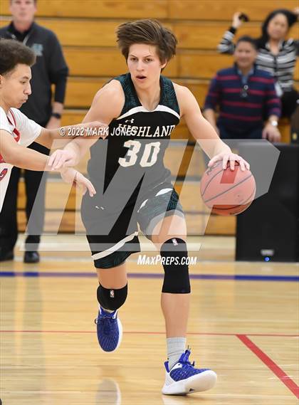 Thumbnail 1 in Highland vs. Moon Valley (Beyond Basketball Thanksgiving Tournament) photogallery.