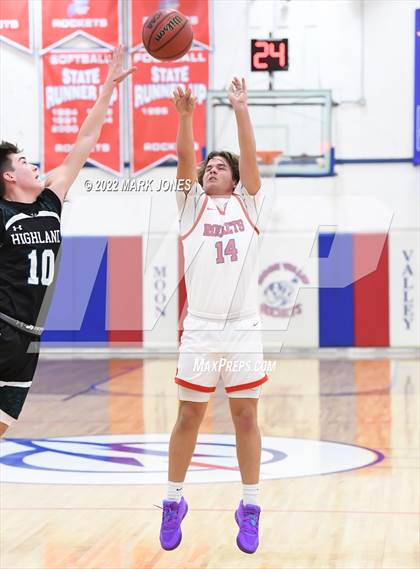 Thumbnail 1 in Highland vs. Moon Valley (Beyond Basketball Thanksgiving Tournament) photogallery.