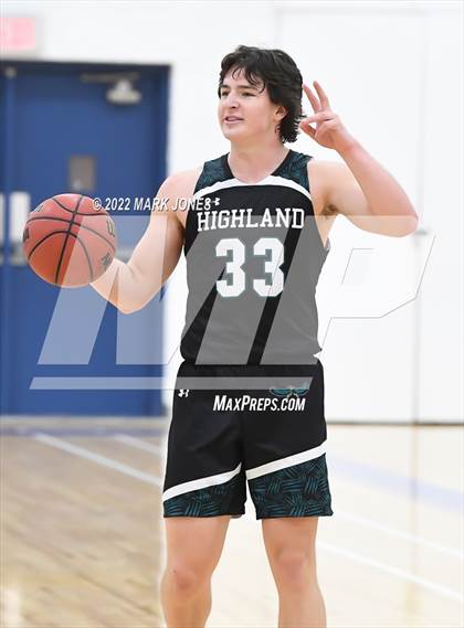 Thumbnail 1 in Highland vs. Moon Valley (Beyond Basketball Thanksgiving Tournament) photogallery.
