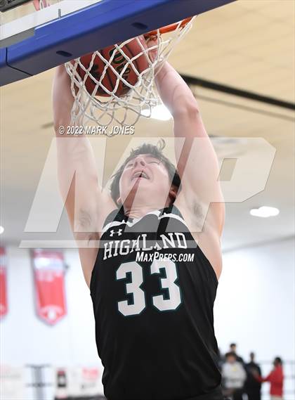 Thumbnail 3 in Highland vs. Moon Valley (Beyond Basketball Thanksgiving Tournament) photogallery.