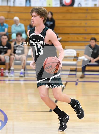 Thumbnail 3 in Highland vs. Moon Valley (Beyond Basketball Thanksgiving Tournament) photogallery.