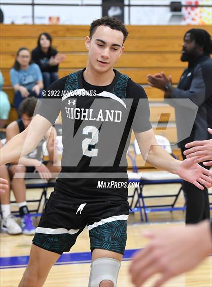 Thumbnail 3 in Highland vs. Moon Valley (Beyond Basketball Thanksgiving Tournament) photogallery.
