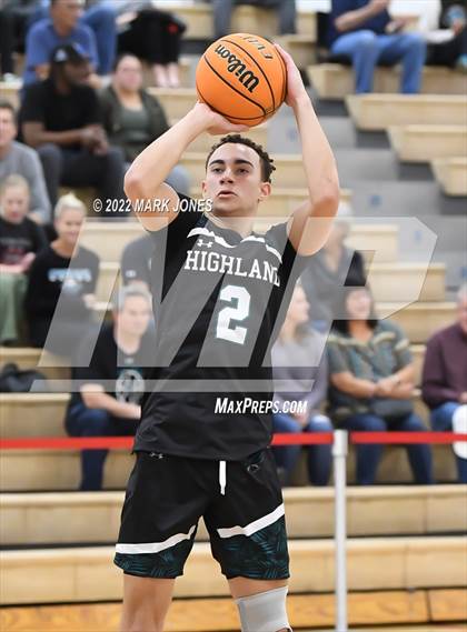 Thumbnail 1 in Highland vs. Moon Valley (Beyond Basketball Thanksgiving Tournament) photogallery.