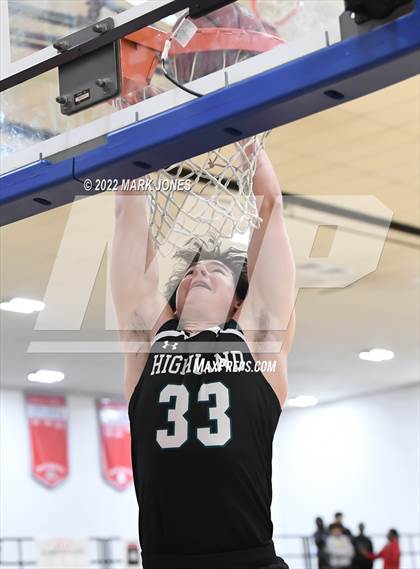 Thumbnail 2 in Highland vs. Moon Valley (Beyond Basketball Thanksgiving Tournament) photogallery.