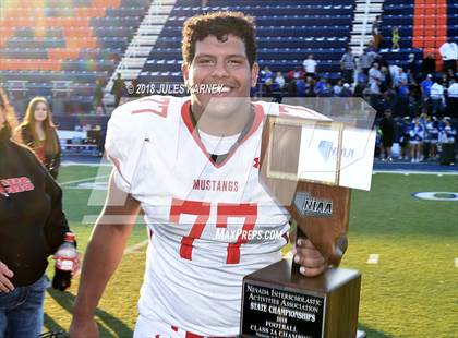 Thumbnail 1 in Pershing County vs. Needles (NIAA 2A State Final) photogallery.