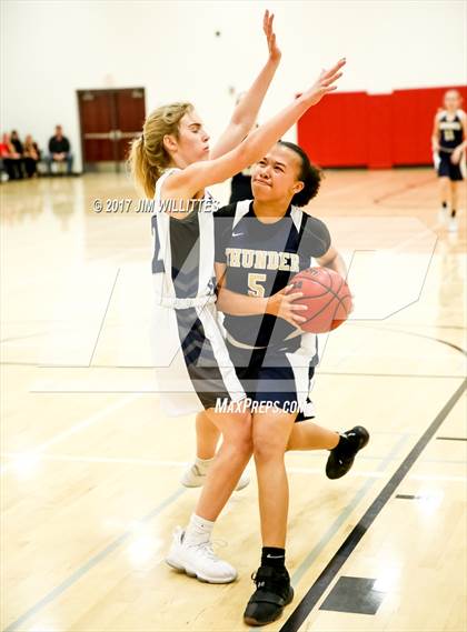 Thumbnail 1 in Desert Vista vs. Cactus Shadows (Lady Titan Winter Hoops Classic) photogallery.